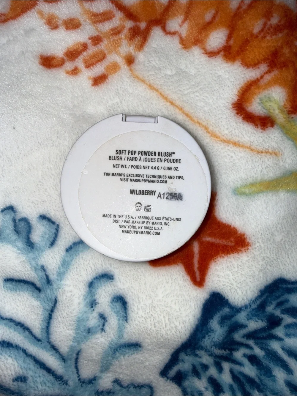 Makeup By Mario Compact Blush - Orange, Blue, Yellow